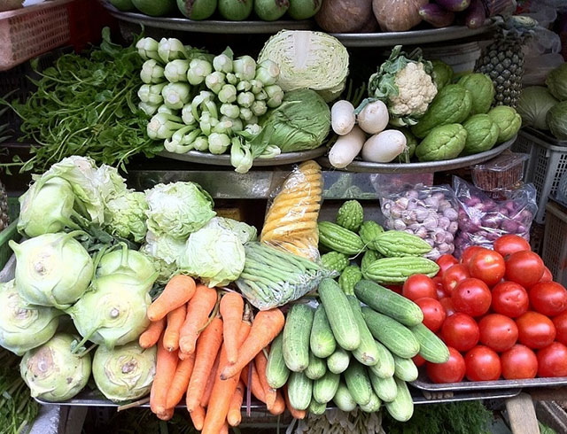 giá rau củ