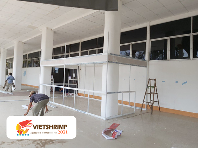VietShrimp 2021 chuẩn bị đón khách