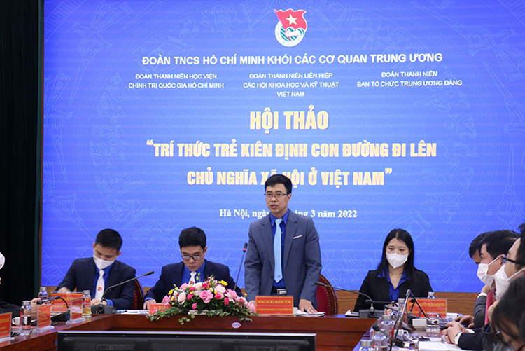 Hội Thảo “Trí thức trẻ kiên định con đường đi lên chủ nghĩa xã hội ở Việt Nam”