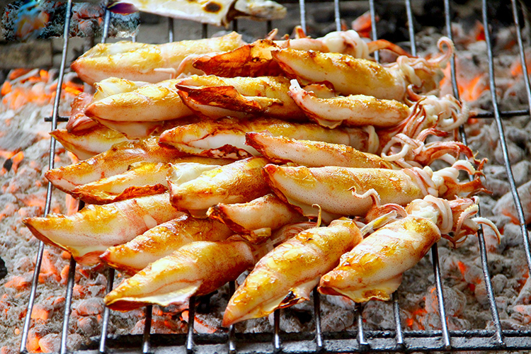 Hải sản nướng Nghệ An