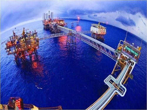 Tổng Giám đốc Marc Le Poul và đội ngũ nhân viên tại Hội chợ VietShrimp 2016